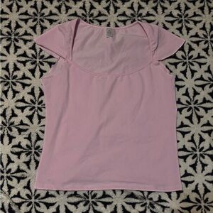 Elegant Pink Women's Top
